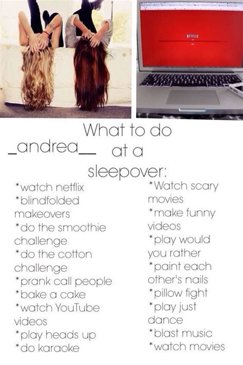What To Do At A Sleepover Sleepover Activities Girl Sleepover Fun Sleepover Ideas