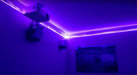 How To Put Up Led Lights In Bedroom Bedroom Poster
