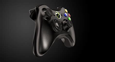 Xbox 360 Controller Wip Perspective By Artistic Kage On Deviantart