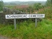 Achnabreac Cemetery, Lochgilphead, Cairnbaan, Argyll and Bute, Scotland ...