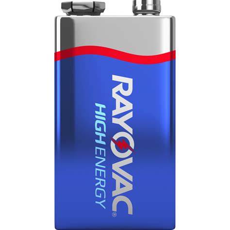 Rayovac High Energy Alkaline 9 Volt Batteries 9 Volt Batteries Energizer Holdings Inc