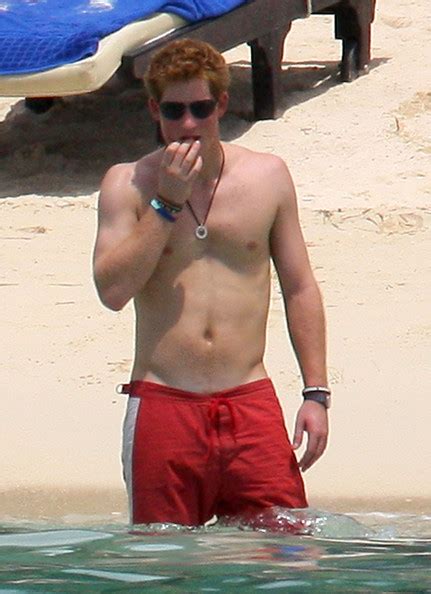 Prince Harry Shirtless Pictures Prince Harry Zimbio