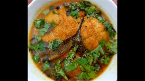Assamese Cuisine Lai Xaak Fish Curry Vegetable Mustard Fish Curry