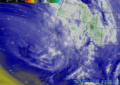 Mountain Wave Clouds Over Southern California — Cimss Satellite Blog Cimss