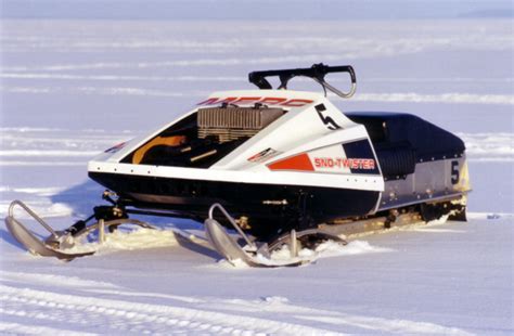 Let It Snow Mercury Racing Vintage Sled Snowmobile Polaris