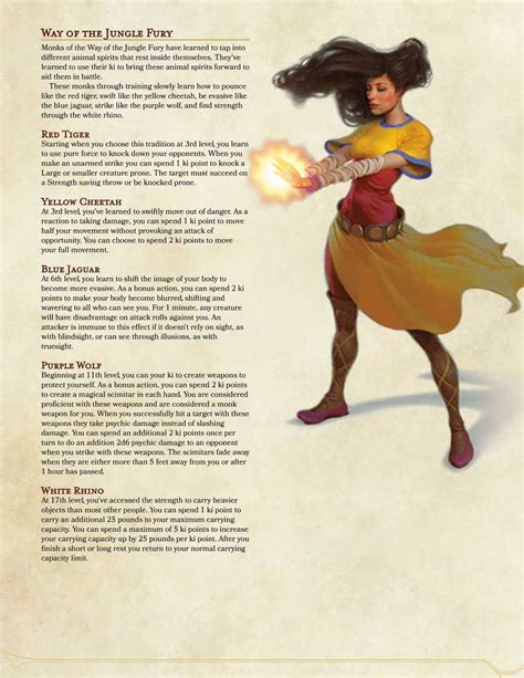 Dnd 5e Homebrew — Dnd Homebrew5e Here Is Homebrew Monk Subclass