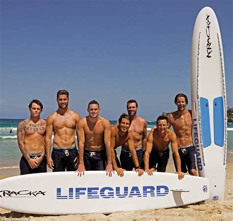 Bondi Rescue Lifeguards Pose Shirtless For A Charity Calendar Daily Mail Online