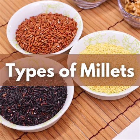 9 Different Types Of Millets And Their Health Benefits Healthylifepark