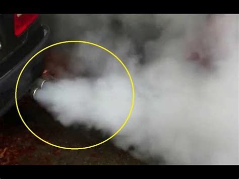 If you live in an area where winter descends on you for several months at a time, you will see this smoke in a more pronounced state once that mercury drops! Diesel vehicle exhaust smoking white smoke on cold start ...