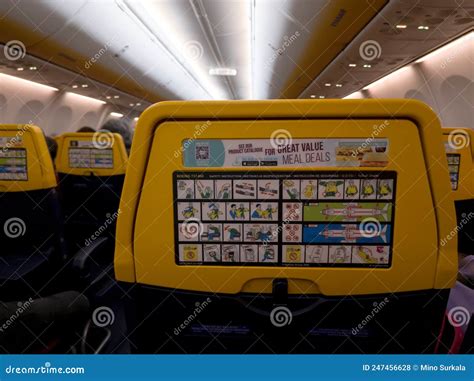 The Safety Card on a Rear Side of the Seat in Boeing 737-800 Aircraft