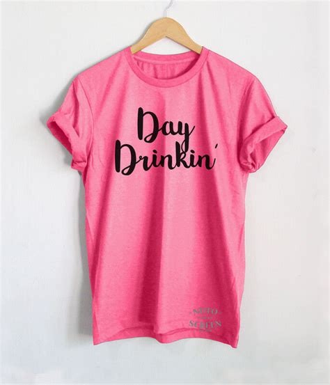 day drinking shirt funny drink t shirts mens unisex alcohol lovers tees tops ebay