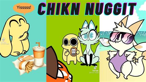 Funny Chikn Nuggit Tiktok Animation Compilation July Part