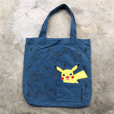 Pikachu Pokemon Tote Bag Womens Fashion Bags And Wallets Tote Bags On