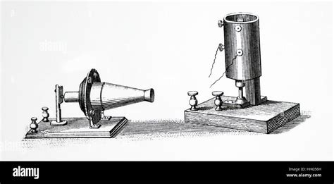 Alexander Graham Bell Telephone 1876 Hi Res Stock Photography And