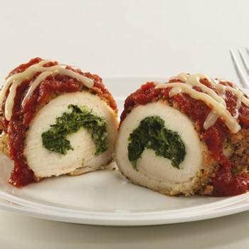 Serve with a side of veggies for a satisfying supper. Healthified Stuffed Chicken Parmesan