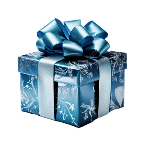 Caja De Regalo De Color Azul Png Navidad Cumpleaños Regalo Png