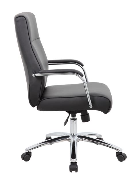 Huge selection of conference chairs from designer seating to economy chairs all available in a comprehensive choice of fabrics, leathers and vinyls. Boss Modern Executive Conference Chair-Black - BossChair