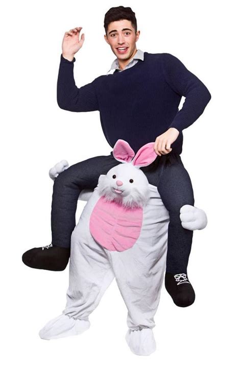 Carry Me Easter Bunny Costume For Adults By Wicked Ma 8700 Karnival