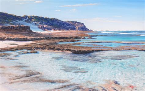 Painting Of Roman Beach Arniston South African Art South African