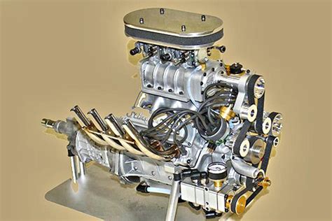 Worlds Smallest Supercharged Four Stroke V8 Engine Now In Production