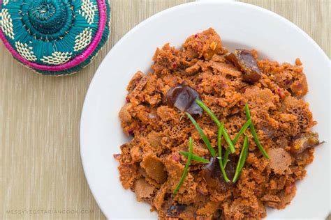 Add onions and cook, stirring frequently, until onion is soft and getting browned bits. Vegan Ethiopian Firfir with Dates - Messy Vegetarian Cook