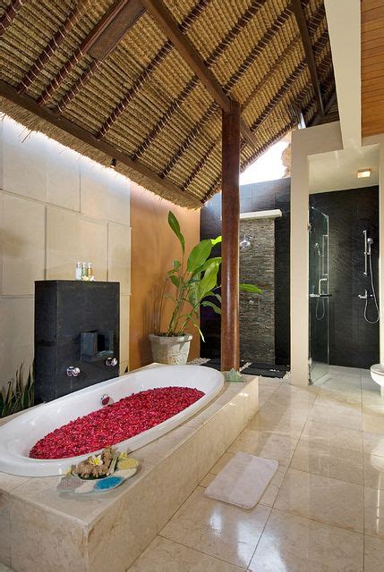 Bhavana Villas Balinese Bathroom Outdoor Bathrooms Beautiful Bathrooms