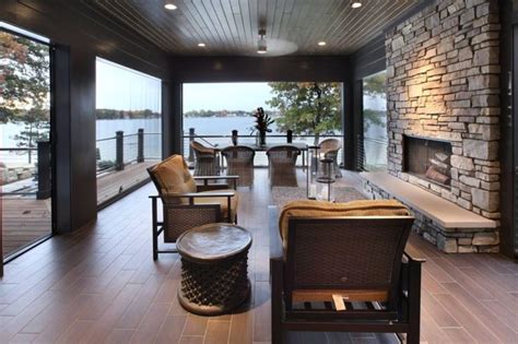 12 Tips To Rock Your Screened Porch House With Porch Contemporary