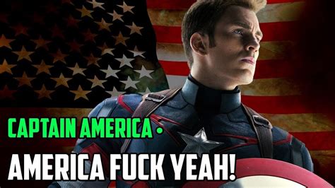 Captain America Trailer America Fuck Yeah Youtube