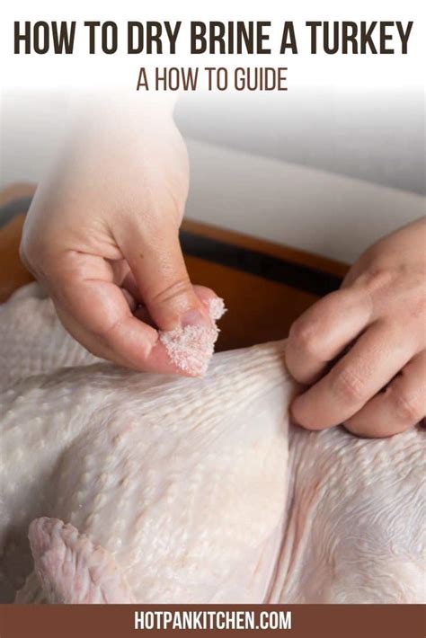 How To Dry Brine A Turkey Step By Step Hot Pan Kitchen