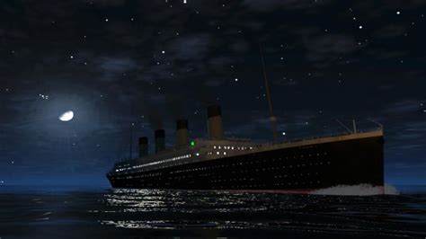 Titanic Hd Wallpaperskynightocean Linervehicleship 70519