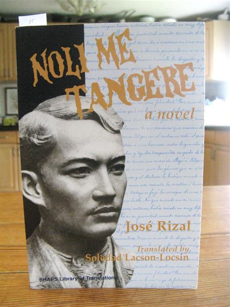 Jose Rizal Noli Me Tangere Book