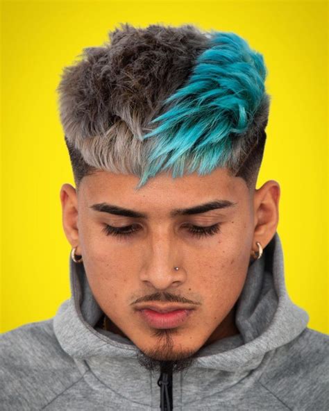Textured Haircuts For Men Mens Hair Colour Cool Hair Color Cool