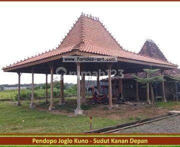 Pendopo Joglo Antik Soko Usuk Pecok Tumpangsari Ukir Plong Rumah