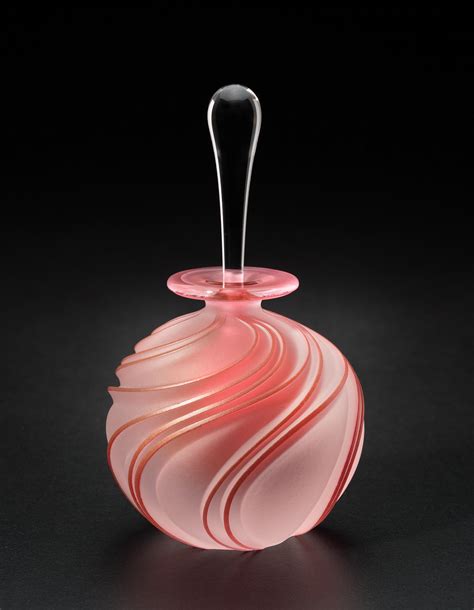 Aurora Swirl By Mary Angus Art Glass Perfume Bottle Artful Home