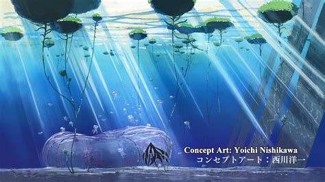 News In The Shell Houseki No Kuni End Card Ep3 Illustrazione