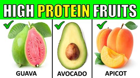 8 High Protein Fruits You Should Include In Your Diet Youtube