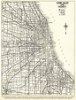 1939 CHICAGO Illinois City MAP Antique Street Map of Chicago - Etsy ...