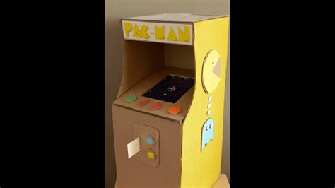 How To Make A Cardboard Arcade Youtube