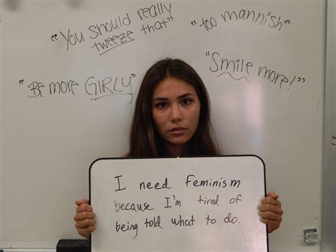 I Need Feminism Because From The Horses Mouth