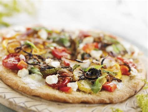 Italian Flatbread With Toppings Recipe Eat Smarter Usa