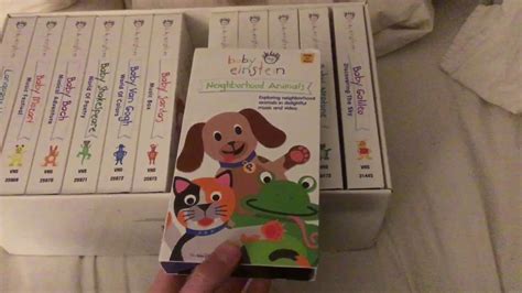 Baby Einstein 2003 12 Vhs Pack Set Review Youtube