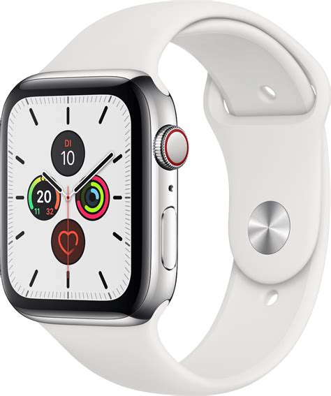 Rent Apple Watch Series 5 Gps Cellular 44mm Stainless Steel Case