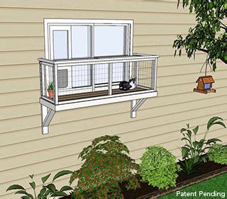 Convert a window into a cat patio! DIY Catio Plan: The Window Box™ Catio Plans