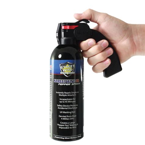 Streetwise 18 Pepper Spray 16 Oz Pistol Grip Bulk Pepper Spray