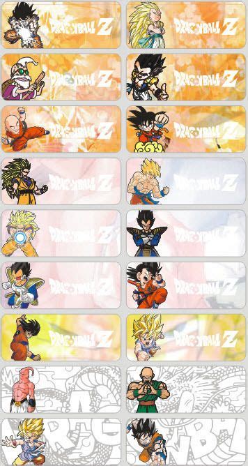 Buy the dragon ball gt complete series, digitally remastered on dvd. Details about 18 Dragon Ball Z Personalised name Label Sticker School book vinyl 4.6x1.8cm boy ...