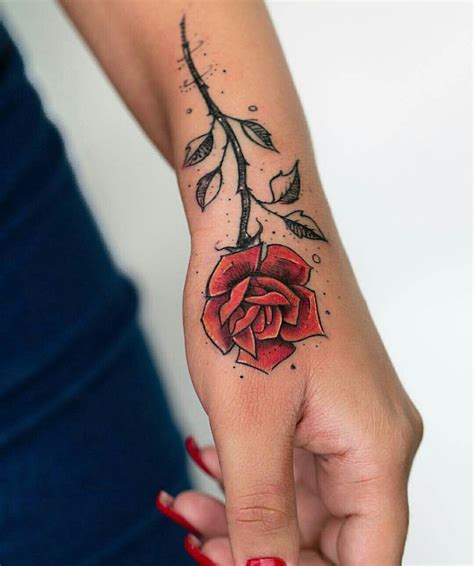 Pinterest Iiiannaiii Tattoos Hand Tattoos Rose Hand Tattoo