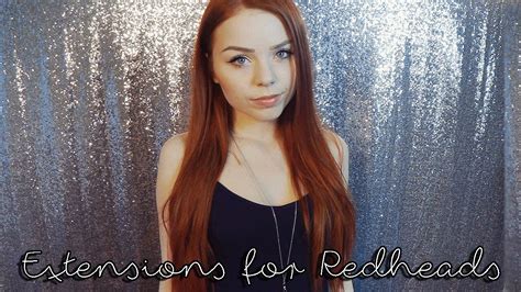 Extensions For Redheads Ft Irresistible Me Review Youtube