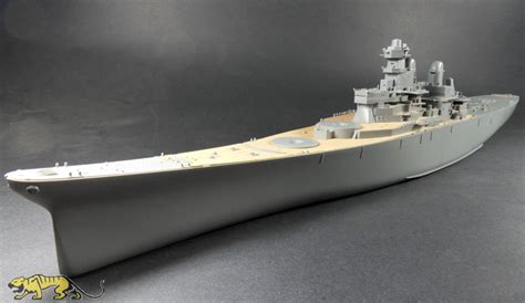Wooden Deck With Anchor Chain For Tamiya 78029 1350 Uss Missouri Bb 63