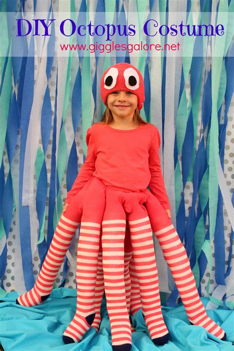 Hot To Make A Diy Octopus Costume For Kids