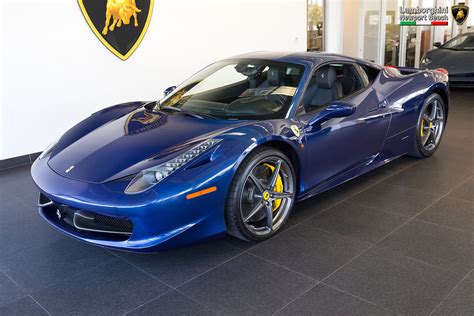 2013 Tour De France Blue Ferrari 458 Italia Coupe Flickr